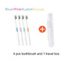 DR.BEI SPAZZOLINI BASS TOOTHBRUSH 4+1