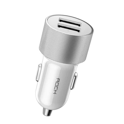 ROCK SPACE ALIMENTATORE DA AUTO 12V CON 2 PORTE USB ROCK SITOR