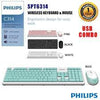 PHILIPS SET TASTIERA + MOUSE WIRELESS C314 VERDE