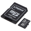 KINGSTON MICRO SD + ADATTATORE SD 32/64/128/256GB CLASS 10