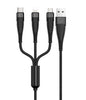 LOSTECH CAVO DI RICARICA 3 IN 1 LS-UD02